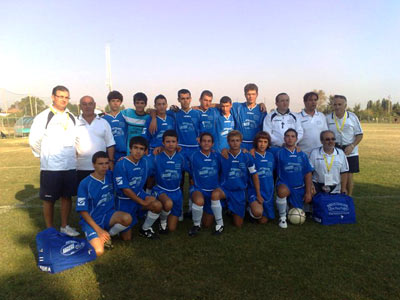 I ragazzi della squadra di calcio 