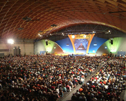 Una foto del meeting di CL