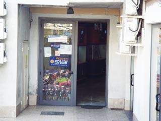 L'ingresso della Snai di Patti
