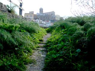 via Ettore Fieramosca - centro storico di Patti