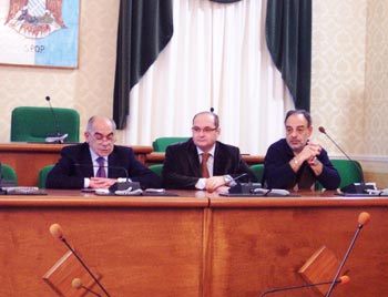 da sx: Venuto, Sidoti, Mastronardi.